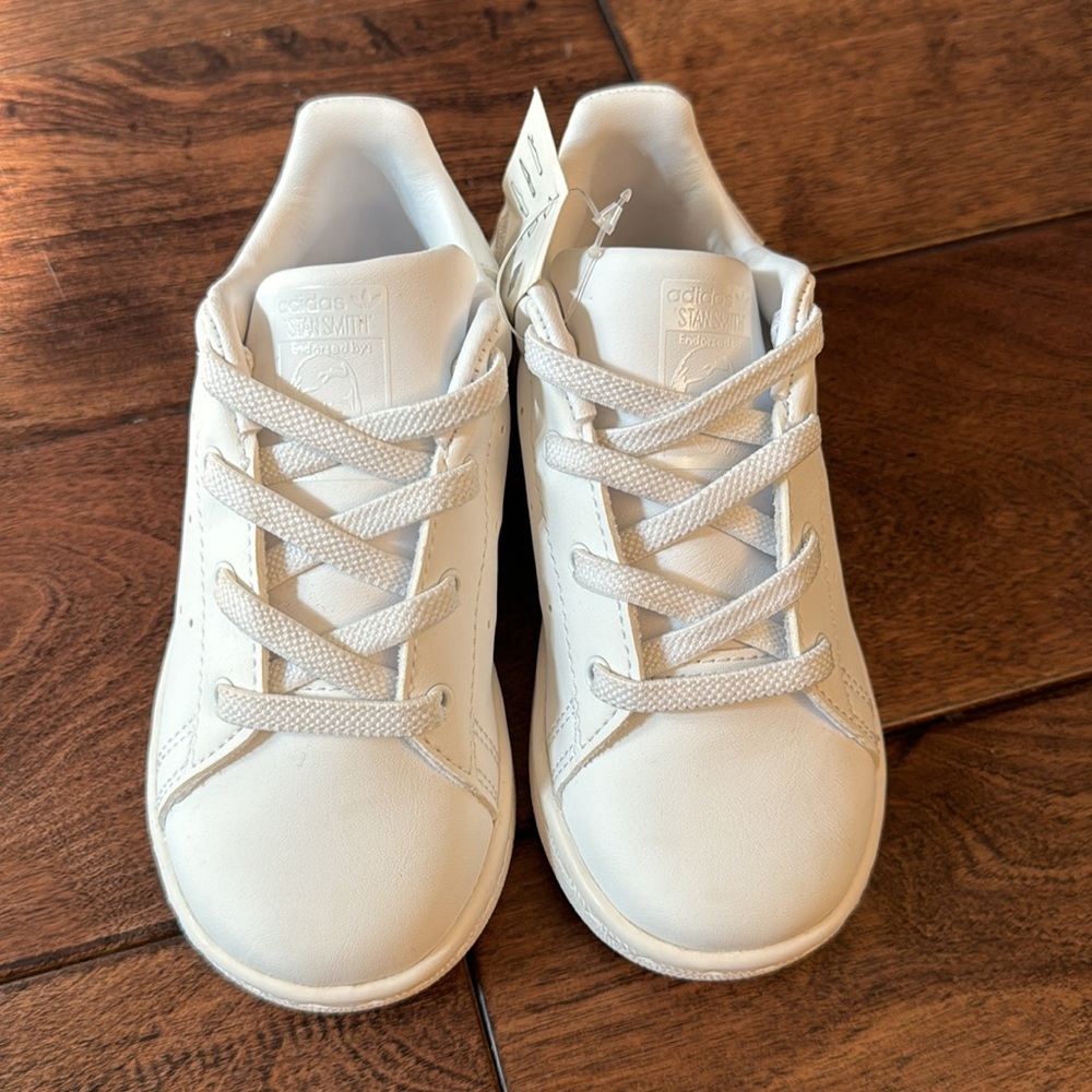 White adidas Toddler Stan Smith Originals nwt sz 8 US